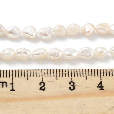 Natural Keshi Pearl Cultured Freshwater Pearl Beads Strands(PEAR-P062-25B)-5