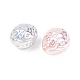 perles d'imitation en verre &eacute;lectroplaqu&eacute;(GLAA-A044-04)-2