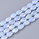 Electroplate Opaque Solid Color Glass Beads Strands(EGLA-T020-02C)-1