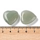 Натуральные зеленые пальмовые камни в форме сердца с авантюрином(G-M416-09B-01)-3