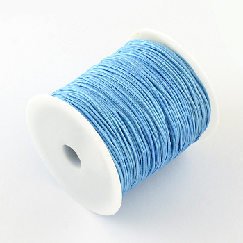 Nylon Thread, Light Sky Blue, 1mm, about 153.1 yards(140m)/roll