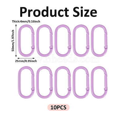 10Pcs Alloy Spring Gate Rings(FIND-TA0009-25E)-3