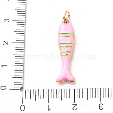 Brass with Enamel Pendants(KK-CBA2F11-03G-02)-3