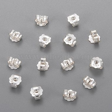 925 Sterling Silver Friction Ear Nuts(STER-L063-09S)-2