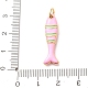 Brass with Enamel Pendants(KK-CBA2F11-03G-02)-3