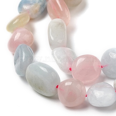 Natural Morganite Beads Strands(G-O186-B-03)-3