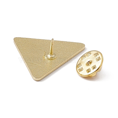 Triangle avec broche en émail oeil(JEWB-A005-25-01)-3