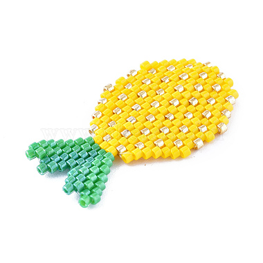 Handmade Seed Beads Pendants(SEED-I012-23)-3