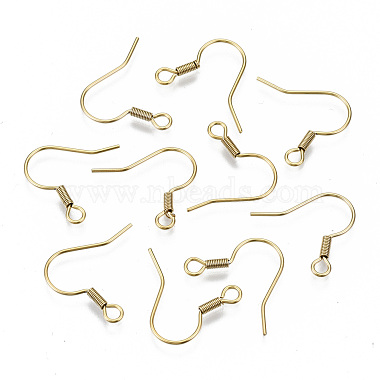 304 Stainless Steel Earring Hooks(X-STAS-S111-002G-NR)-3