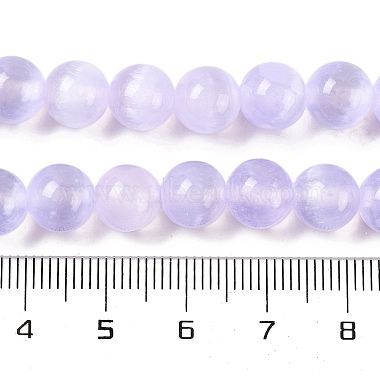 Natural Selenite Beads Strands(G-C142-01A-02)-5