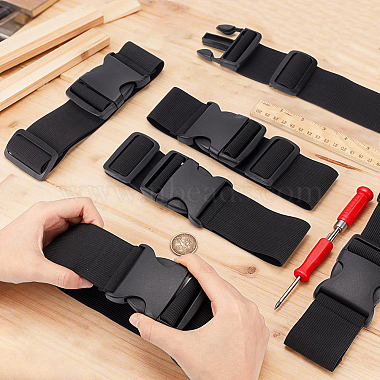 Adjustable Nylon Strap with Plastic Buckle(AJEW-WH0871-63A)-3