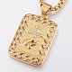 304 Stainless Steel Pendant Necklaces(NJEW-G308-04G)-1