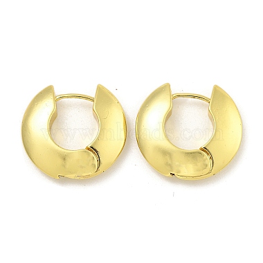 Ring Brass Earrings