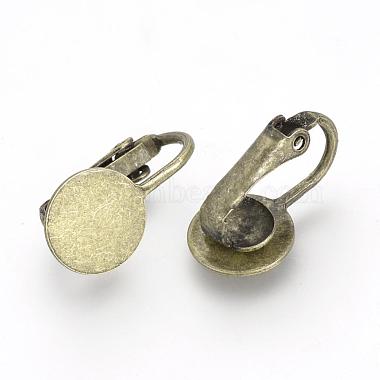 Antique Bronze Iron Earring Components