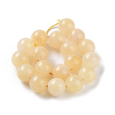 brins de perles de jade de malaisie naturelles teintes(G-G021-02C-11)-3