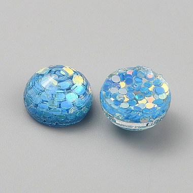 透明樹脂カボション(RESI-WH0038-47B)-2