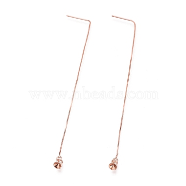 Rose Gold Others Brass Stud Earring Findings