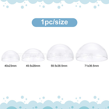 4Pcs 4 Style Clear Glass Globe(FIND-DR0001-01)-2