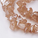 Electroplated Natural Quartz Crystal Bead Strands(X-G-F336-06B)-1