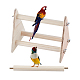 cadre debout de perroquet en bois(DIY-WH0190-39)-1