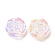 Opaque Acrylic Flower Cabochons(MACR-C009-09)-3