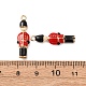 Alloy Enamel Pendants(FIND-P035-07G)-3
