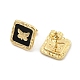 PVD Vacuum Plating Golden 304 Stainless Steel Stud Earrings for Women(EJEW-Z068-17G)-3