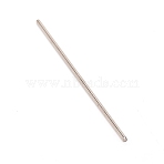 Steel Round Rods Axles, Toys Shaft for DIY Toy Model Part, Stainless Steel Color, 80x2mm(AJEW-WH0244-53E-P)