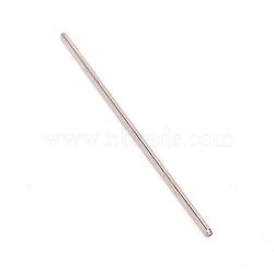 Steel Round Rods Axles, Toys Shaft for DIY Toy Model Part, Stainless Steel Color, 80x2mm(AJEW-WH0244-53E-P)