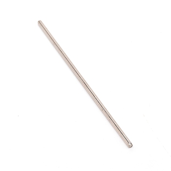 Steel Round Rods Axles, Toys Shaft for DIY Toy Model Part, Stainless Steel Color, 80x2mm