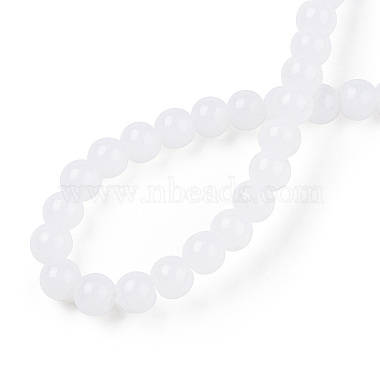 Imitation Jade Glass Beads Strands(GLAA-T032-J4mm-01)-4