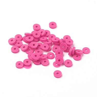Eco-Friendly Handmade Polymer Clay Beads(CLAY-R067-4.0mm-31)-4
