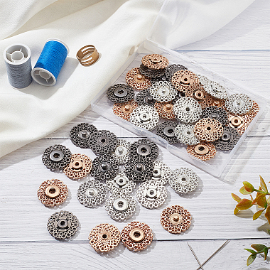 24Pcs 3 Colors Alloy & Brass Snap Buttons(FIND-NB0003-65)-4