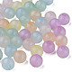 Perles acryliques placage irisé arc-en-ciel(MACR-N006-16C-B01)-1