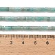 天然のアマゾナイトビーズストランド(G-P608-A05-01)-5