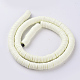 Flat Round Eco-Friendly Handmade Polymer Clay Beads(CLAY-R067-6.0mm-21)-2