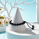 Bracelet de perles tressées en strass boule scintillante pour femme(BJEW-JB07703-05)-2