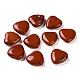 Natural Red Jasper Heart Palm Stones(G-M416-09D)-1