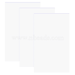 Olycraft  PVC Foam Boards, Poster Board, for Crafts, Modelling, Art, Display, School Projects, Rectangle, White, 15.3x25.5x0.3cm(DIY-OC0005-56A-01)