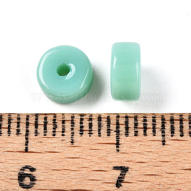 Opaque Solid Color Glass Beads(X1-GLAA-N007-6x3mm-A04)-3