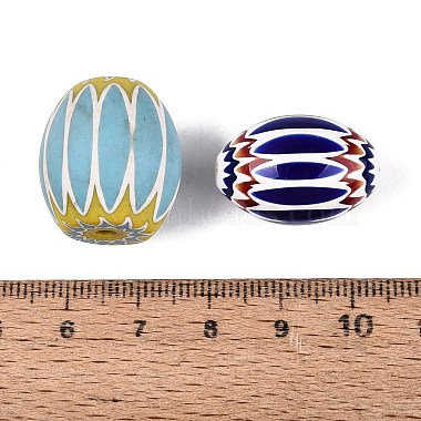 handgefertigte Millefiori-Glasperlen(LA-N002-18)-3