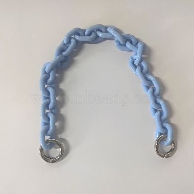 プラスチックケーブルチェーンバッグストラップ(FIND-WH0071-67G)-1