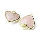 Natural Rose Quartz Pendants(G-O204-01E)-3