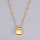 SHEGRACE Brass Pendant Necklaces(JN956A)-2
