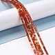 Natural Red Agate Beads Strands(G-M389-01)-4