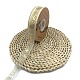 50 Yards Gold Stamping Organza Ribbon(PW-WG43948-03)-1