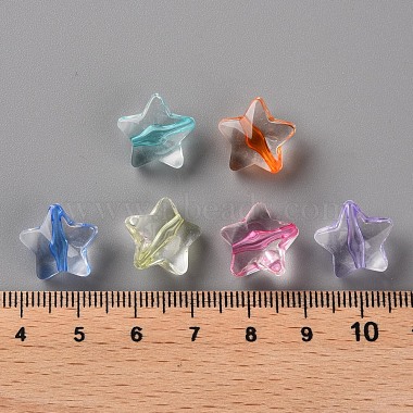 Perles en acrylique transparente(X-TACR-S154-22A)-4