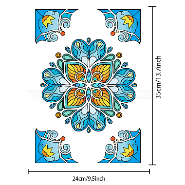 Selbstklebende Fensterdekorationen aus PVC-Kunststoff(AJEW-WH0182-005)-2