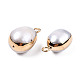 pendentifs de perle keshi perle baroque naturelle galvanoplastie(PEAR-N021-11)-4