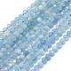Natural Aquamarine Beads Strands(G-E411-19B-2mm)-1